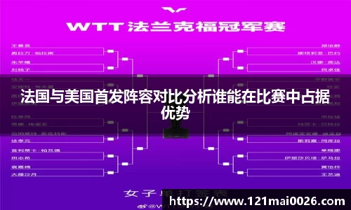 法国与美国首发阵容对比分析谁能在比赛中占据优势