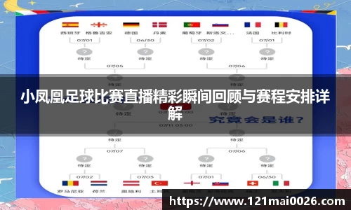 小凤凰足球比赛直播精彩瞬间回顾与赛程安排详解