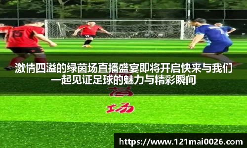 激情四溢的绿茵场直播盛宴即将开启快来与我们一起见证足球的魅力与精彩瞬间