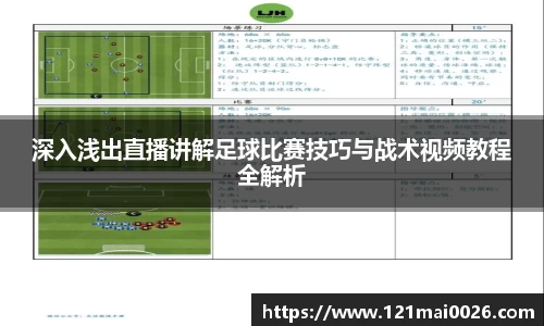 深入浅出直播讲解足球比赛技巧与战术视频教程全解析